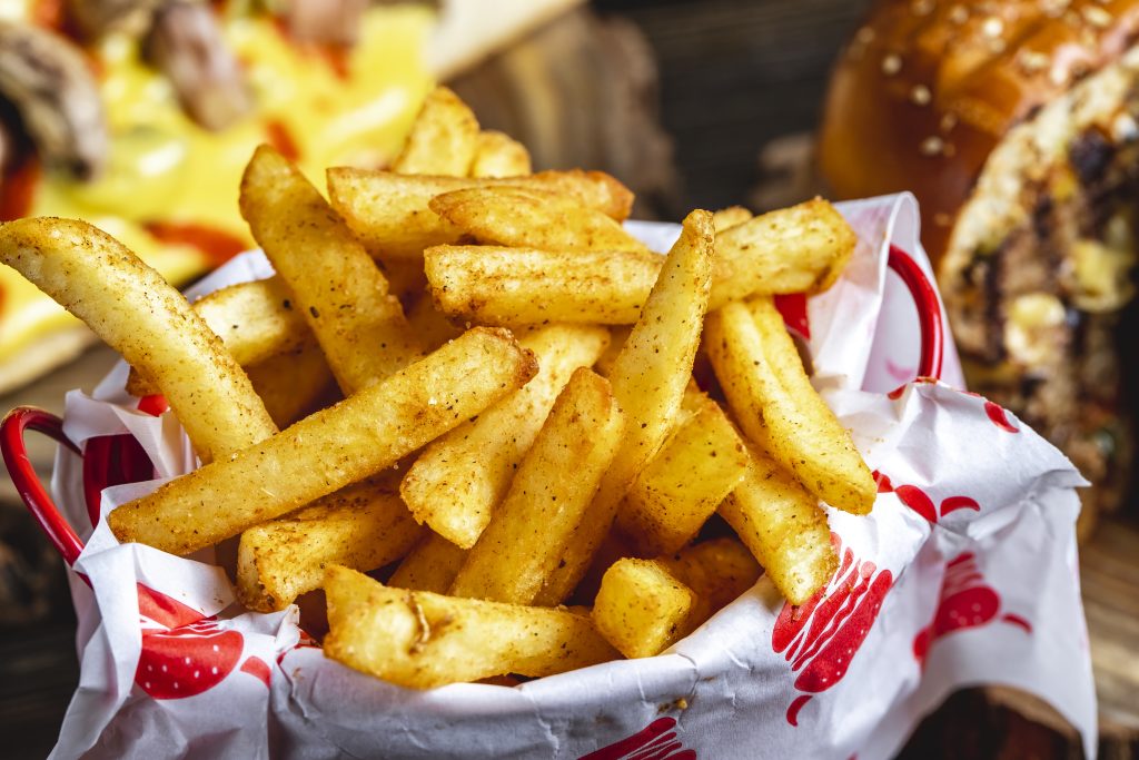 French fries Belgique