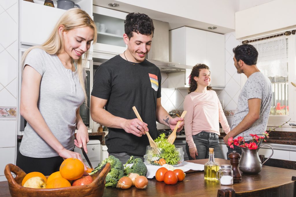 Préparation d'un repas